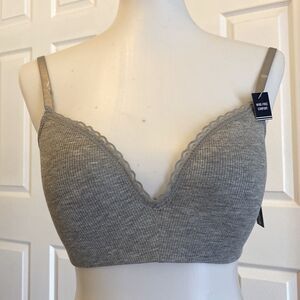 Nautica Wire Free Rayon Spandex Comfort 38C Bra